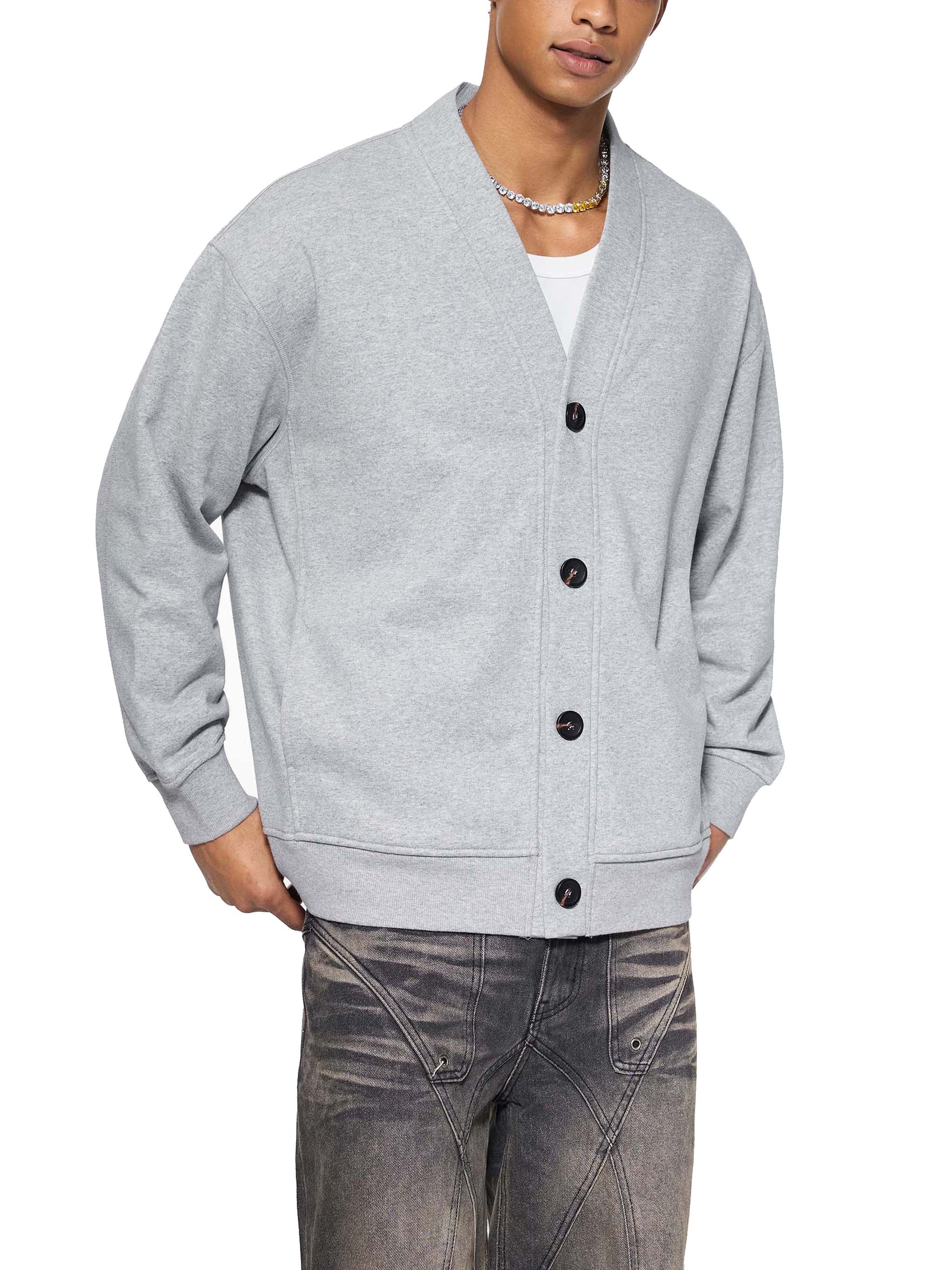 WhiteoutGallery Essential Heavyweight Sweat Cardigan