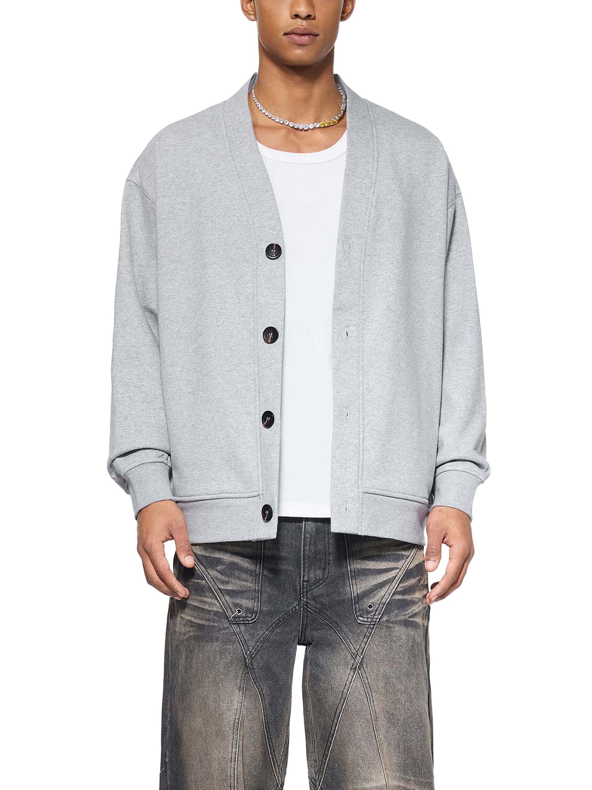 WhiteoutGallery Essential Heavyweight Sweat Cardigan